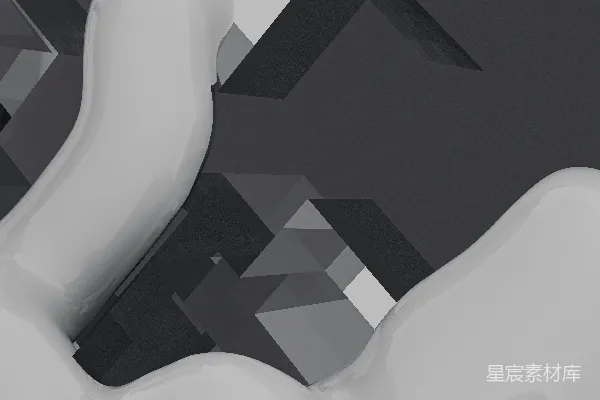 高清摄影 一幅黑白抽象物体的照片