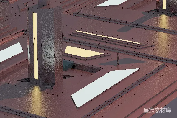 高清摄影 建筑物中的楼梯