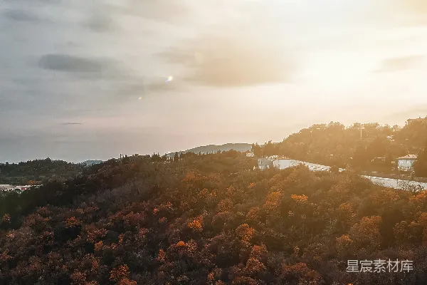 高清摄影 空中山景