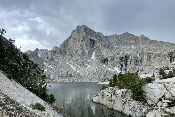 高清摄影 雪山湖景