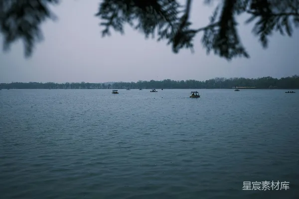 高清摄影 湖上静谧的冬日