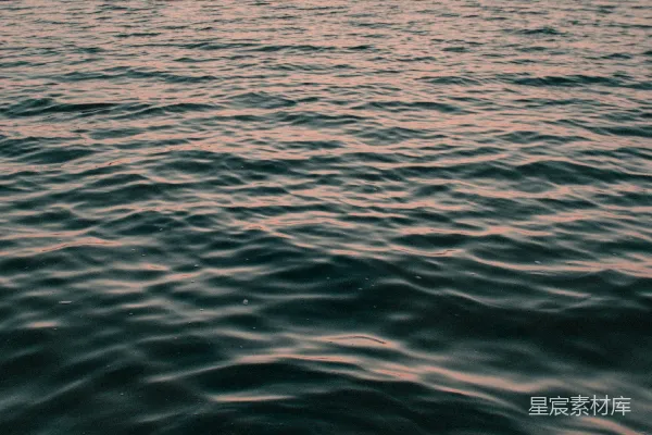 高清摄影 夕阳下的湖畔木桥