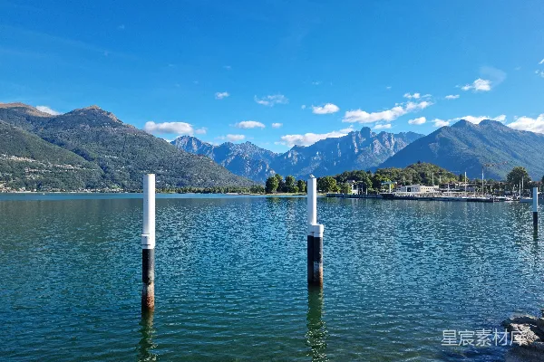 高清摄影 湖畔的宁静与自然美景