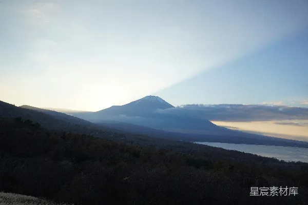 高清摄影 富士山的清晨