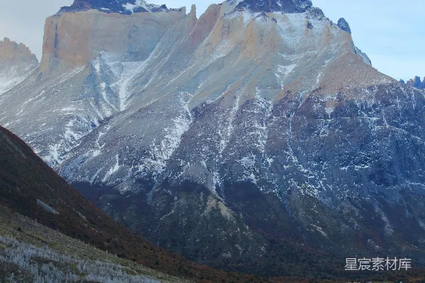 高清摄影 雪山湖景