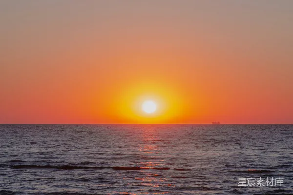 高清摄影 夕阳海景