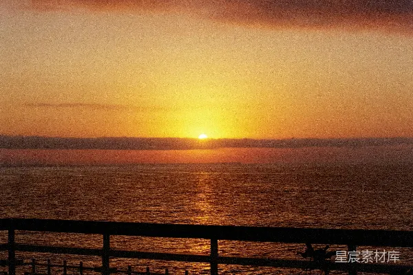 高清摄影 日落海景
