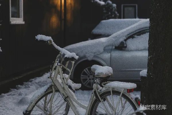 高清摄影 冬日静谧的雪景