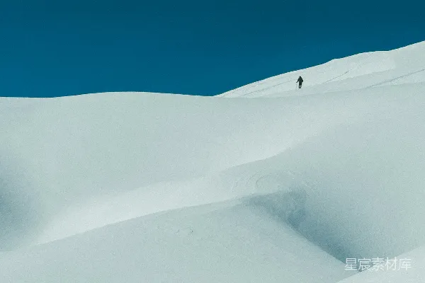 高清摄影 雪域孤行者