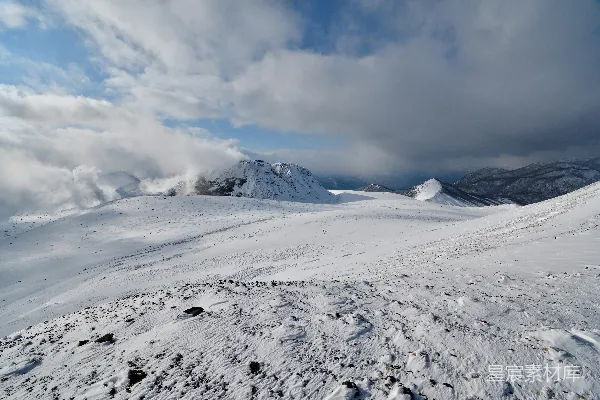 高清摄影 雪域山峦