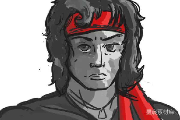 元素素材 Rambo
