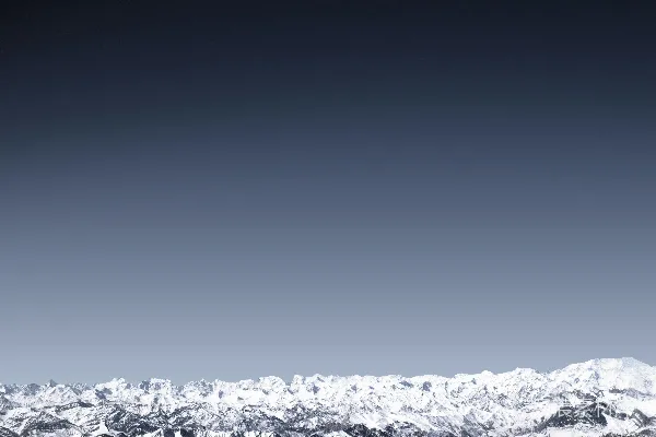 高清摄影 雪山的壮丽