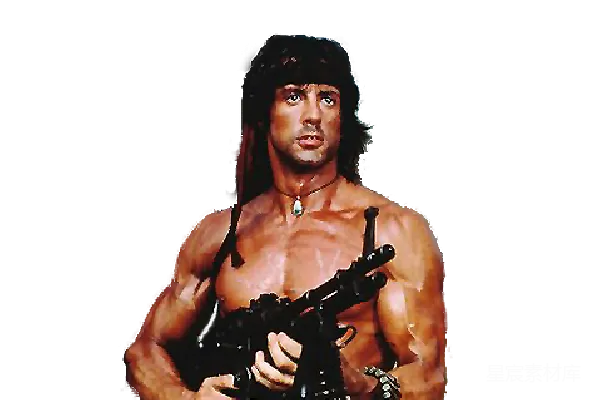 元素素材 Rambo