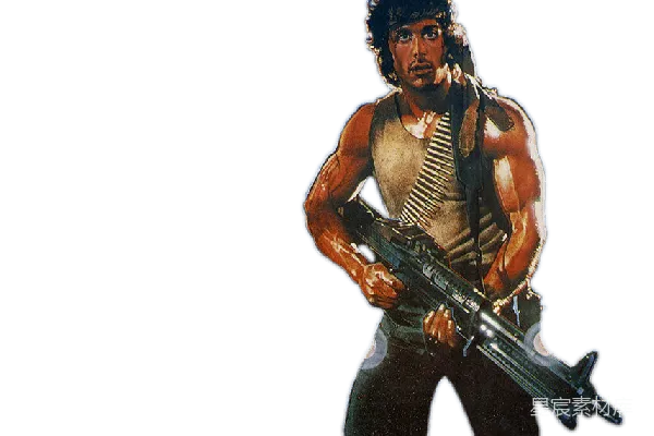 元素素材 Rambo