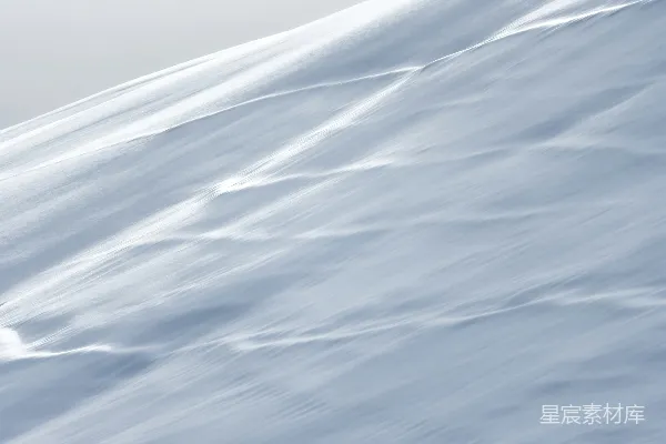 高清摄影 雪坡的纹理