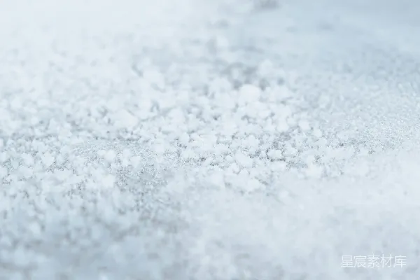 高清摄影 雪地特写