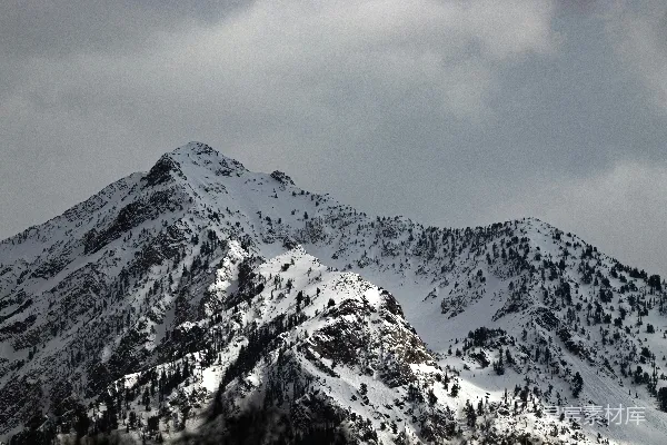 高清摄影 雪山之巅