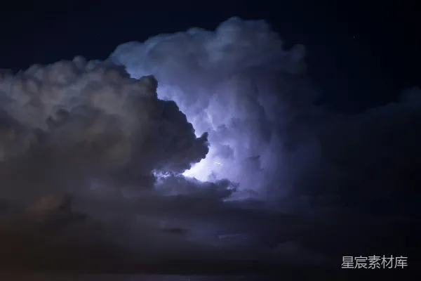高清摄影 雷电夜空