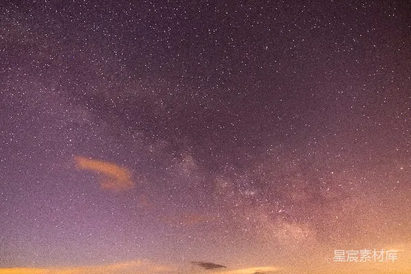 高清摄影 星河夜空的宁静之美