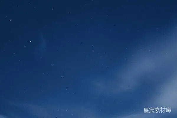高清摄影 夜空下的群山