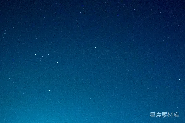 高清摄影 工业夜景下的星空