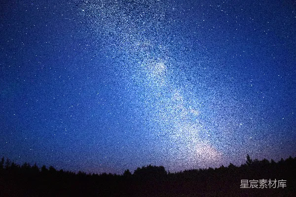 高清摄影 星空下的宁静夜景