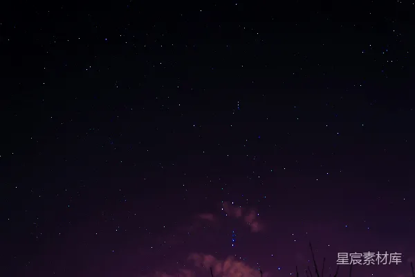 高清摄影 夜空下的静谧星河