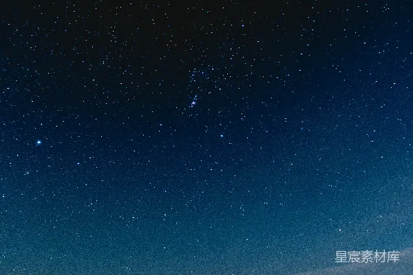 高清摄影 星空下的篝火