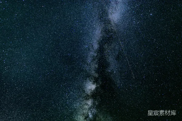 高清摄影 银河与流星