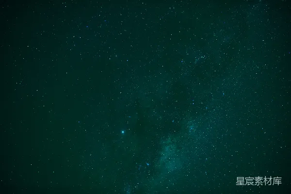 高清摄影 深邃夜空中的银河
