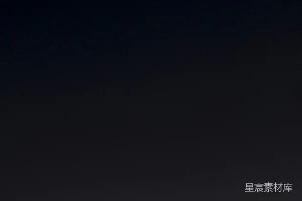 高清摄影 夜空中的新月