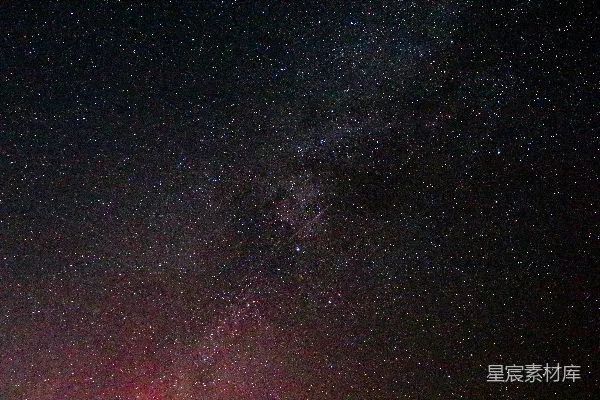 高清摄影 夜空中闪烁的星星