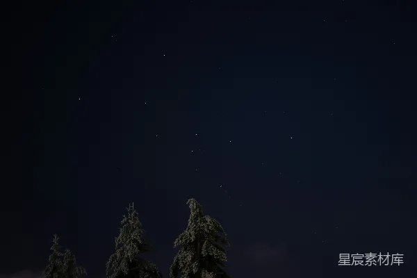 高清摄影 夜空中繁星点点