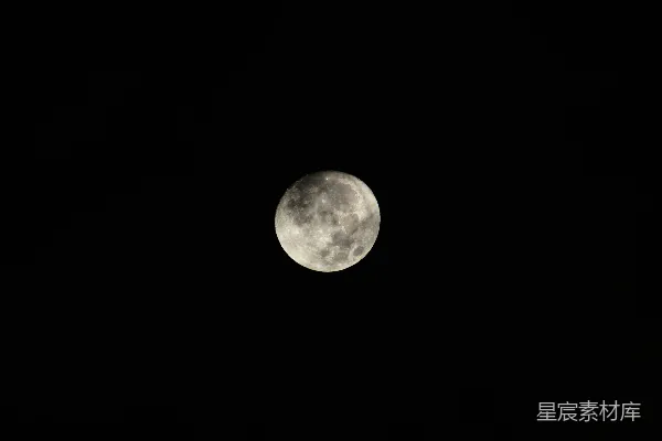 高清摄影 满月夜景