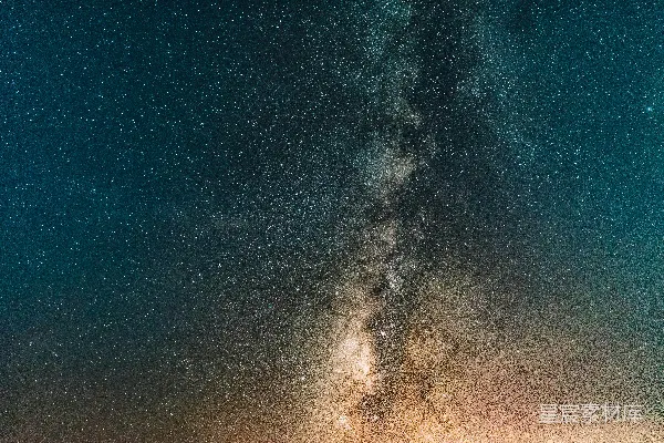高清摄影 银河夜空