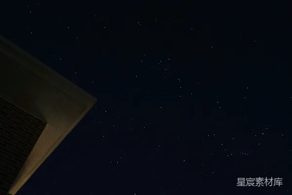 高清摄影 夜空中繁星点点