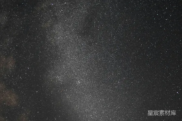 高清摄影 夜空下的银河