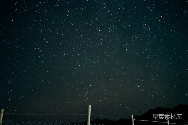 高清摄影 夜空下的星星