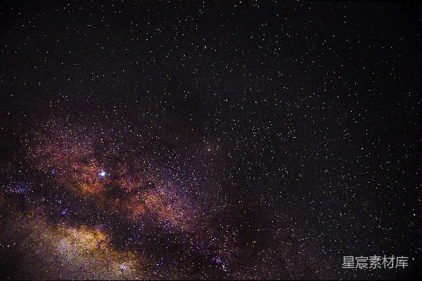 高清摄影 璀璨星空下的银河