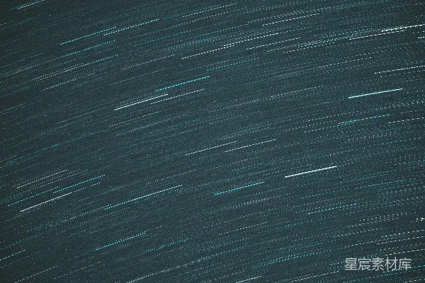 高清摄影 流星雨的天空