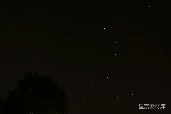 高清摄影 夜空中闪烁的星星
