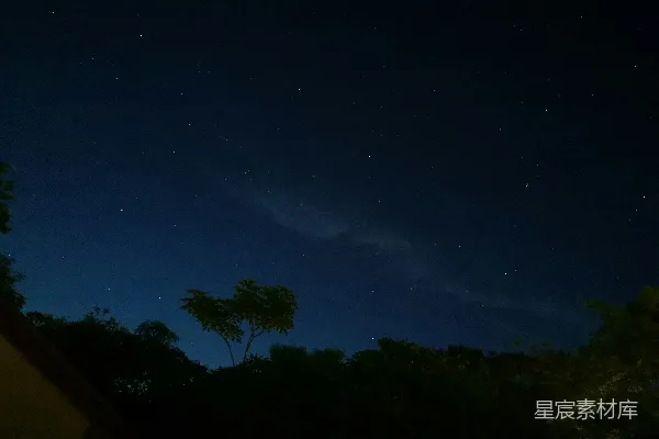高清摄影 夜空下的繁星