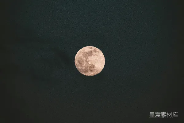 高清摄影 夜空中的满月