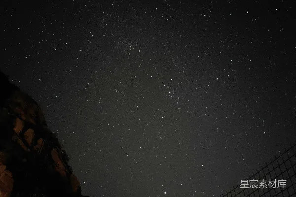 高清摄影 夜空下的星星