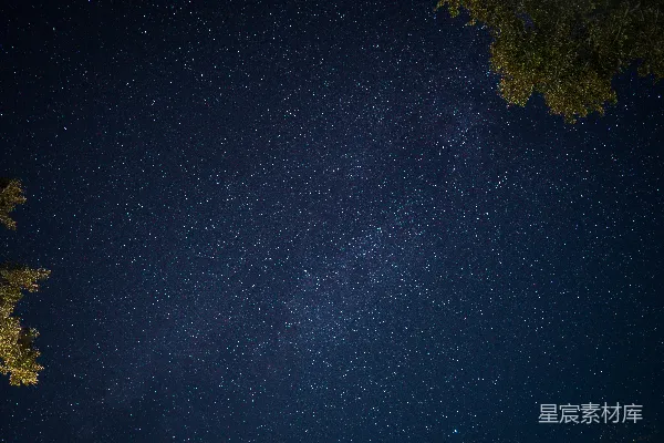 高清摄影 夜空下的繁星