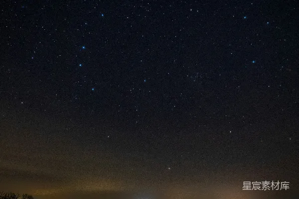 高清摄影 夜空下的静谧湖面