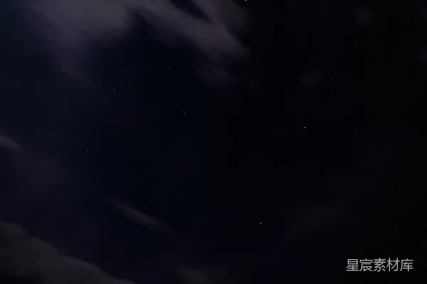 高清摄影 夜空下的星河