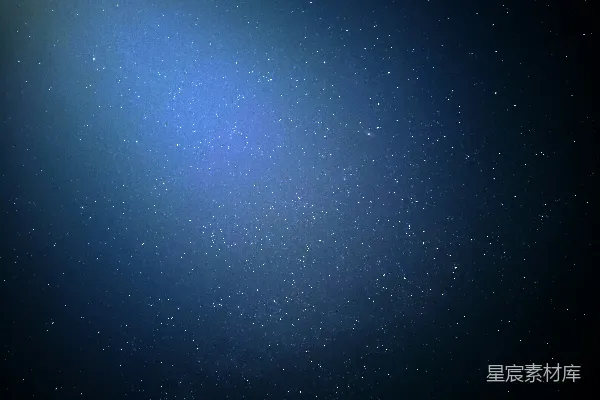 高清摄影 夜空繁星点点