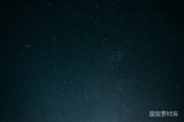 高清摄影 夜空下的孤独树