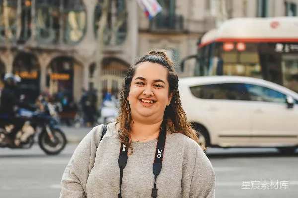 高清摄影 城市街头的摄影师